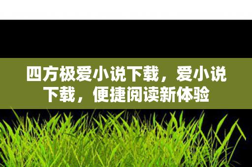 四方极爱小说下载，爱小说下载，便捷阅读新体验