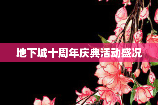 地下城十周年庆典活动盛况