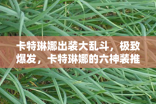 卡特琳娜出装大乱斗,极致爆发,卡特琳娜的六神装推荐 卡特琳娜出装大乱斗,极致爆发,卡特琳娜的六神装推荐