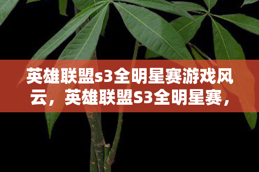 英雄联盟s3全明星赛游戏风云，英雄联盟S3全明星赛，荣耀与梦想的碰撞