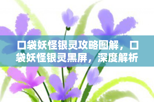 口袋妖怪银灵攻略图解，口袋妖怪银灵黑屏，深度解析与解决方案