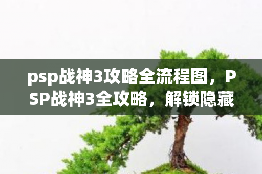 psp战神3攻略全流程图，PSP战神3全攻略，解锁隐藏要素与战斗技巧