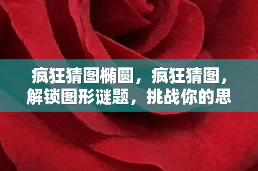 疯狂猜图椭圆,疯狂猜图,解锁图形谜题,挑战你的思维极限 疯狂猜图椭圆,疯狂猜图,解锁图形谜题,挑战你的思维极限