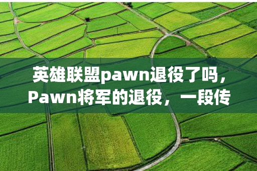 英雄联盟pawn退役了吗,Pawn将军的退役,一段传奇的落幕 英雄联盟pawn退役了吗,Pawn将军的退役,一段传奇的落幕