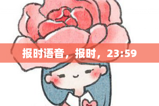 报时语音,报时,23:59 报时语音,报时,23:59