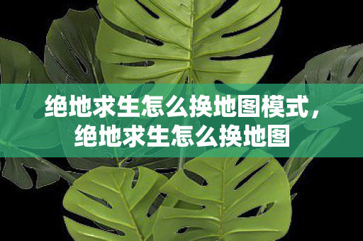 绝地求生怎么换地图模式,绝地求生怎么换地图 绝地求生怎么换地图模式,绝地求生怎么换地图
