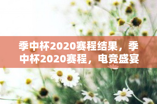 季中杯2020赛程结果,季中杯2020赛程,电竞盛宴的激情与荣耀 季中杯2020赛程结果,季中杯2020赛程,电竞盛宴的激情与荣耀