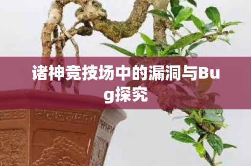 诸神竞技场中的漏洞与Bug探究 诸神竞技场中的漏洞与Bug探究