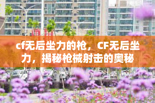 cf无后坐力的枪,CF无后坐力,揭秘枪械射击的奥秘 cf无后坐力的枪,CF无后坐力,揭秘枪械射击的奥秘