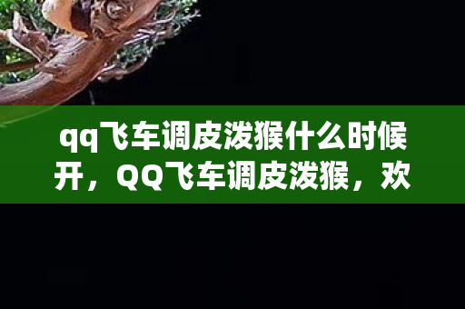 qq飞车调皮泼猴什么时候开,QQ飞车调皮泼猴,欢乐竞速的另类体验 qq飞车调皮泼猴什么时候开,QQ飞车调皮泼猴,欢乐竞速的另类体验