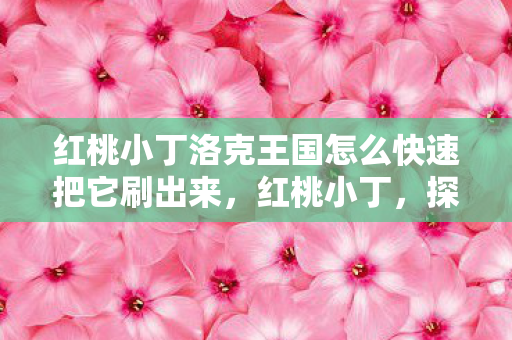 红桃小丁洛克王国怎么快速把它刷出来,红桃小丁,探索游戏世界的奇妙之旅 红桃小丁洛克王国怎么快速把它刷出来,红桃小丁,探索游戏世界的奇妙之旅