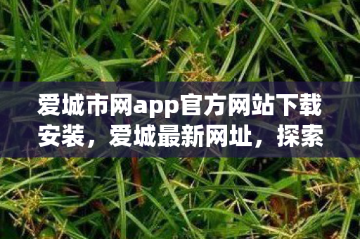 爱城市网app官方网站下载安装,爱城最新网址,探索数字世界的全新入口 爱城市网app官方网站下载安装,爱城最新网址,探索数字世界的全新入口
