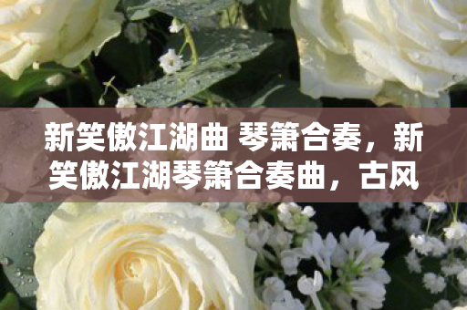 新笑傲江湖曲 琴箫合奏，新笑傲江湖琴箫合奏曲，古风音乐的巅峰之作