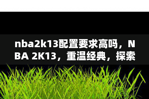nba2k13配置要求高吗，NBA 2K13，重温经典，探索配置要求