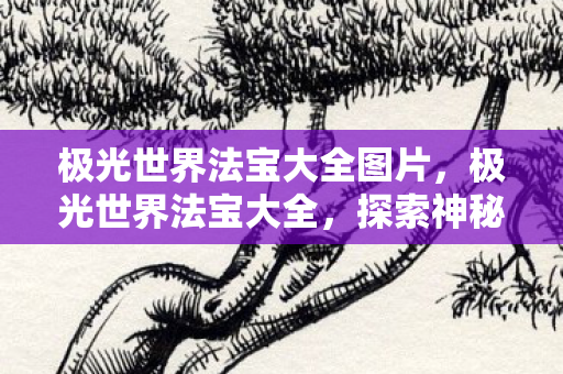 极光世界法宝大全图片,极光世界法宝大全,探索神秘法宝的无限可能 极光世界法宝大全图片,极光世界法宝大全,探索神秘法宝的无限可能