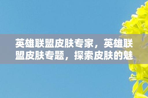 英雄联盟皮肤专家,英雄联盟皮肤专题,探索皮肤的魅力与背后的故事 英雄联盟皮肤专家,英雄联盟皮肤专题,探索皮肤的魅力与背后的故事