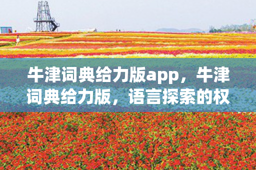牛津词典给力版app,牛津词典给力版,语言探索的权威指南 牛津词典给力版app,牛津词典给力版,语言探索的权威指南