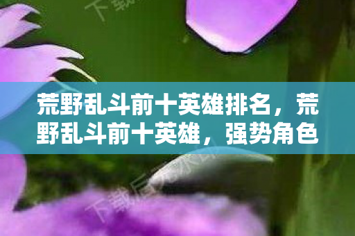 荒野乱斗前十英雄排名,荒野乱斗前十英雄,强势角色大盘点 荒野乱斗前十英雄排名,荒野乱斗前十英雄,强势角色大盘点