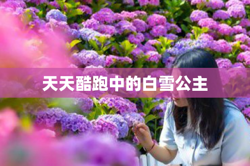 天天酷跑中的白雪公主 天天酷跑中的白雪公主