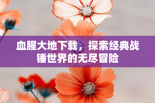 血腥大地下载,探索经典战锤世界的无尽冒险 血腥大地下载,探索经典战锤世界的无尽冒险