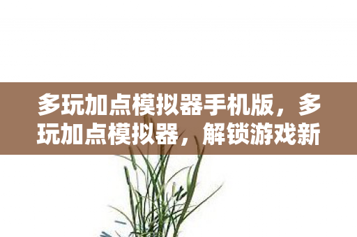 多玩加点模拟器手机版,多玩加点模拟器,解锁游戏新体验,安全高效畅玩无阻 多玩加点模拟器手机版,多玩加点模拟器,解锁游戏新体验,安全高效畅玩无阻
