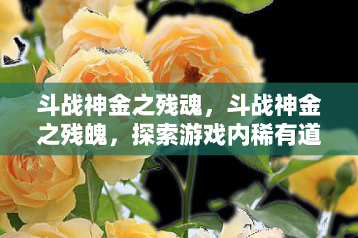 斗战神金之残魂,斗战神金之残魄,探索游戏内稀有道具的珍贵价值 斗战神金之残魂,斗战神金之残魄,探索游戏内稀有道具的珍贵价值
