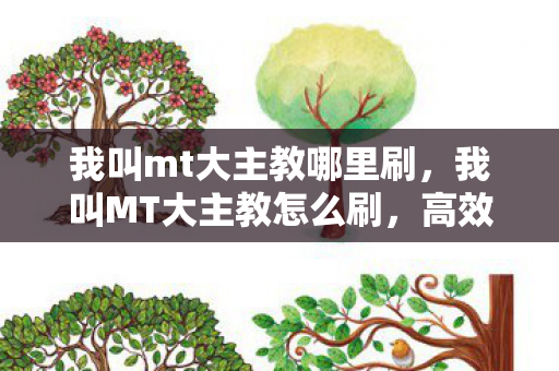 我叫mt大主教哪里刷，我叫MT大主教怎么刷，高效提升与策略指南