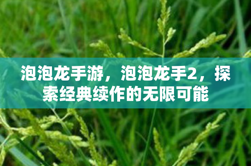 泡泡龙手游,泡泡龙手2,探索经典续作的无限可能 泡泡龙手游,泡泡龙手2,探索经典续作的无限可能