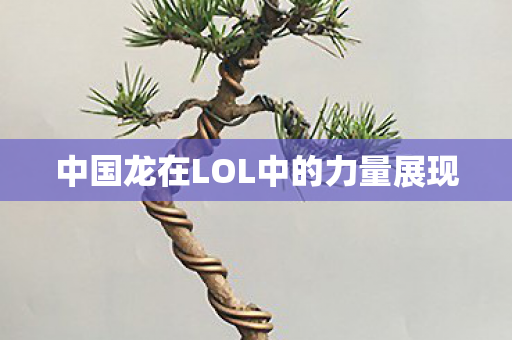 中国龙在LOL中的力量展现 中国龙在LOL中的力量展现