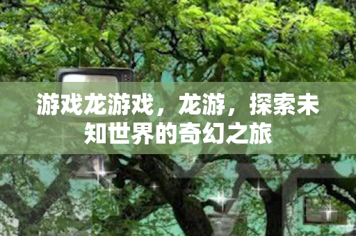 游戏龙游戏,龙游,探索未知世界的奇幻之旅 游戏龙游戏,龙游,探索未知世界的奇幻之旅