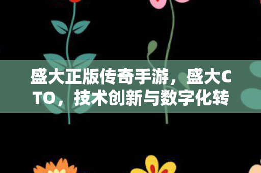 盛大正版传奇手游,盛大CTO,技术创新与数字化转型的引领者 盛大正版传奇手游,盛大CTO,技术创新与数字化转型的引领者