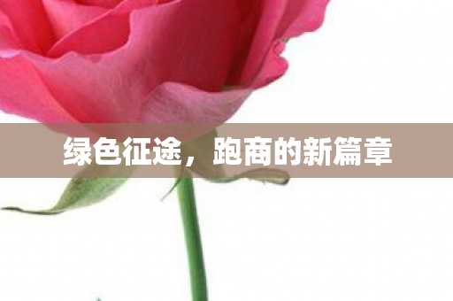 绿色征途,跑商的新篇章 绿色征途,跑商的新篇章