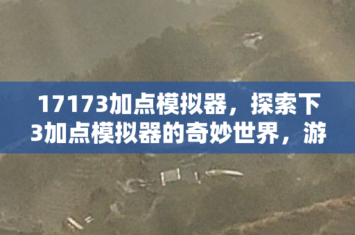 17173加点模拟器，探索下3加点模拟器的奇妙世界，游戏乐趣与策略的新维度
