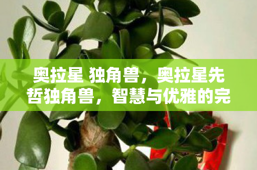 奥拉星 独角兽，奥拉星先哲独角兽，智慧与优雅的完美结合