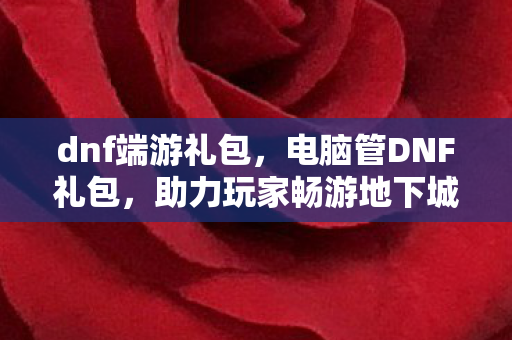 dnf端游礼包，电脑管DNF礼包，助力玩家畅游地下城