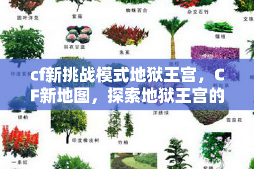 cf新挑战模式地狱王宫,CF新地图,探索地狱王宫的神秘与刺激 cf新挑战模式地狱王宫,CF新地图,探索地狱王宫的神秘与刺激