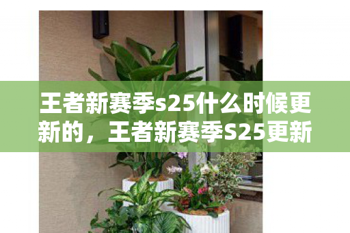 王者新赛季s25什么时候更新的,王者新赛季S25更新时间预测 王者新赛季s25什么时候更新的,王者新赛季S25更新时间预测