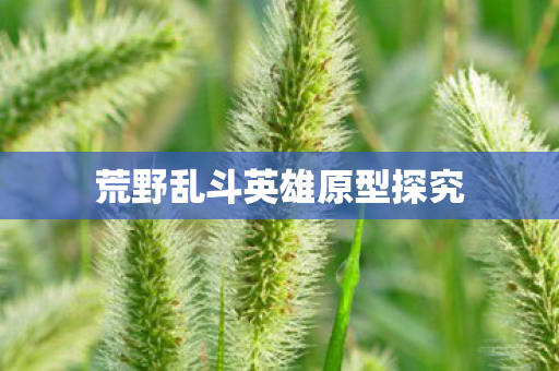 荒野乱斗英雄原型探究