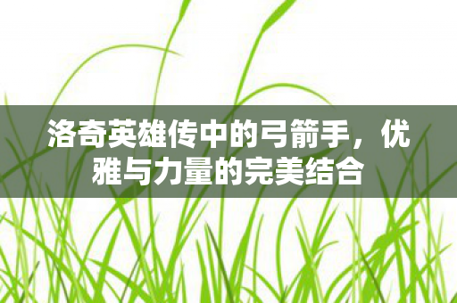 洛奇英雄传中的弓箭手,优雅与力量的完美结合 洛奇英雄传中的弓箭手,优雅与力量的完美结合