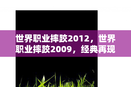 世界职业摔跤2012，世界职业摔跤2009，经典再现，激情燃烧的岁月