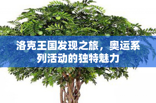 洛克王国发现之旅,奥运系列活动的独特魅力 洛克王国发现之旅,奥运系列活动的独特魅力