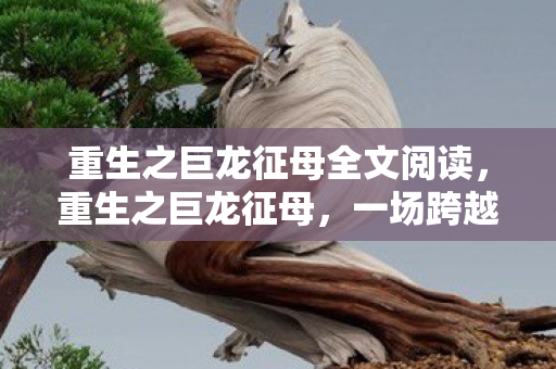 重生之巨龙征母全文阅读,重生之巨龙征母,一场跨越时空的奇幻之旅 重生之巨龙征母全文阅读,重生之巨龙征母,一场跨越时空的奇幻之旅