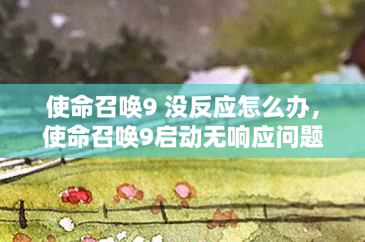 使命召唤9 没反应怎么办,使命召唤9启动无响应问题解析 使命召唤9 没反应怎么办,使命召唤9启动无响应问题解析