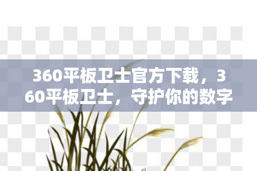 360平板卫士官方下载,360平板卫士,守护你的数字生活 360平板卫士官方下载,360平板卫士,守护你的数字生活