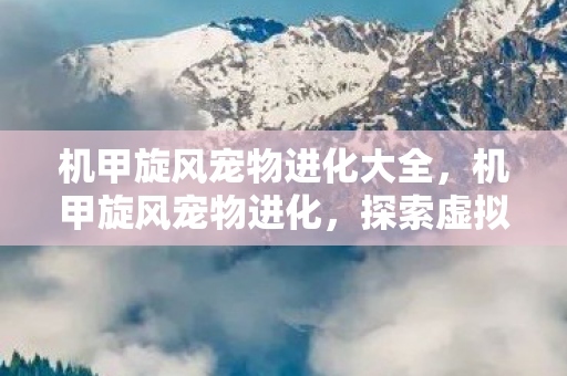机甲旋风宠物进化大全，机甲旋风宠物进化，探索虚拟世界的奇妙旅程