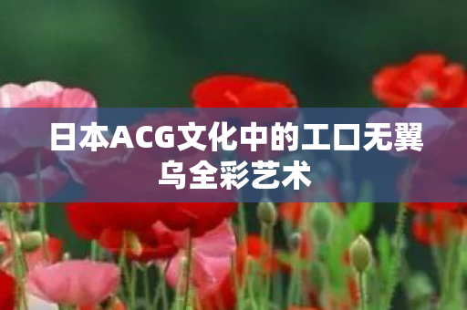 日本ACG文化中的工口无翼乌全彩艺术 日本ACG文化中的工口无翼乌全彩艺术