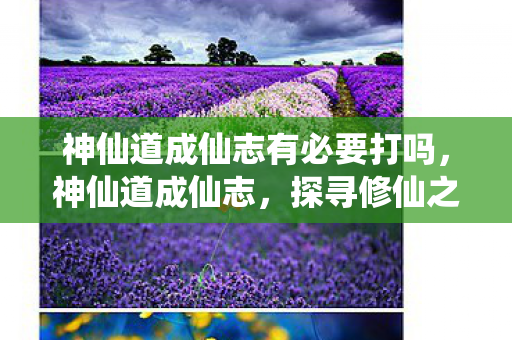 神仙道成仙志有必要打吗,神仙道成仙志,探寻修仙之路的奥秘 神仙道成仙志有必要打吗,神仙道成仙志,探寻修仙之路的奥秘