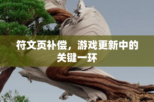 符文页补偿,游戏更新中的关键一环 符文页补偿,游戏更新中的关键一环