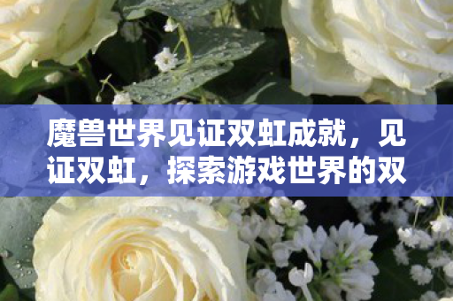 魔兽世界见证双虹成就,见证双虹,探索游戏世界的双重奇迹 魔兽世界见证双虹成就,见证双虹,探索游戏世界的双重奇迹