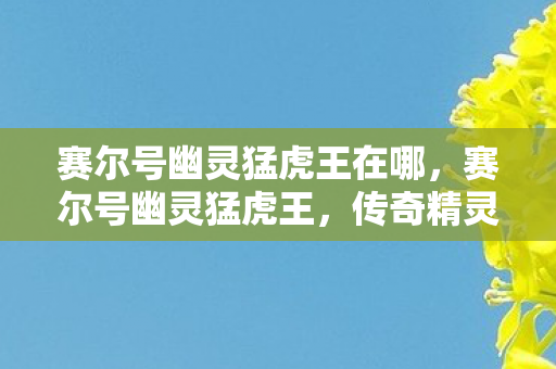 赛尔号幽灵猛虎王在哪，赛尔号幽灵猛虎王，传奇精灵的崛起与影响